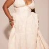 Emmelina Vintage Ivory Floral Embroidered Corset Sundress